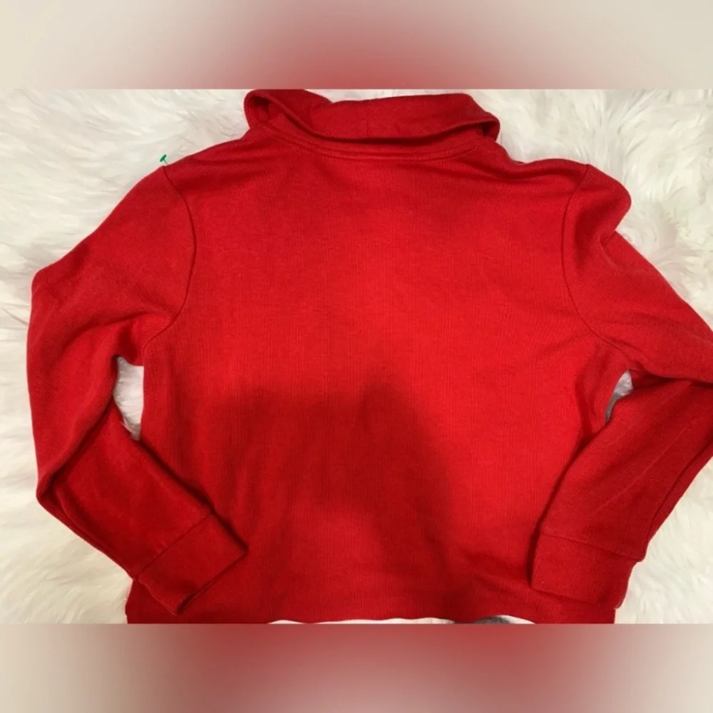 Croft & Barrow Red Pullover Sweater
